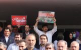 تجمع و ندای اعتراضی کادرسلامت شهرستان سراب