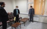 حضور رئیس کل دادگستری استان در سراب